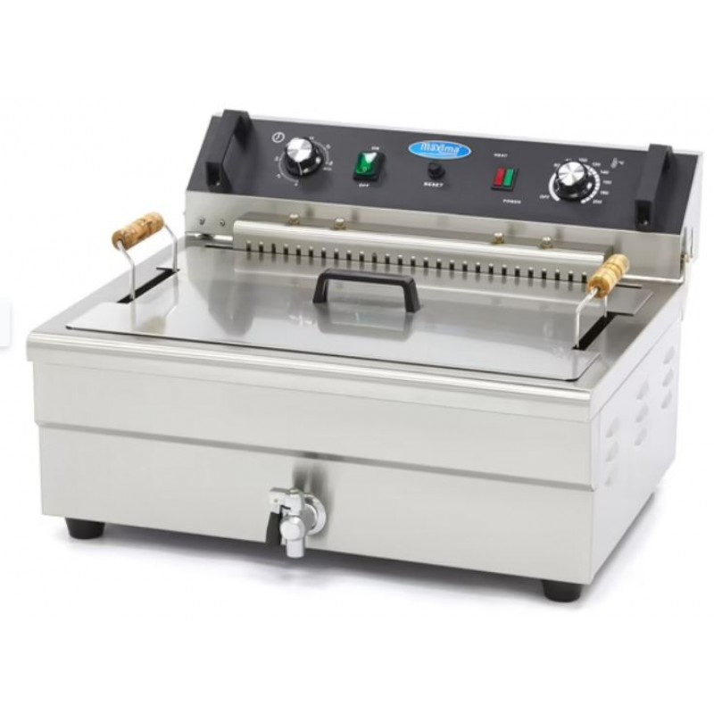 Olajsütő 20 literes, leeresztővel