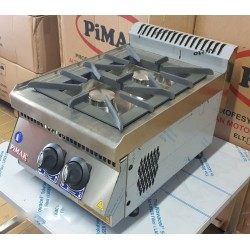 Asztali gáztűzhely 2 égős (V)